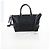 PRADA Hand Bag Leather 2way Black Gold - vista 12