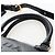 PRADA Hand Bag Leather 2way Black Gold - vista 14