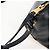 PRADA Hand Bag Leather 2way Black Gold - vista 23