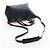 PRADA Hand Bag Leather 2way Black Gold - vista 8