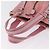 Autre Marque Saint Laurent Kahala Tote Bag Canvas Pink Silver - vista 7