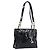 CHANEL COCO Mark Chain Shoulder Bag Patent Black Gold Tone CC