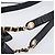 CHANEL COCO Mark Chain Shoulder Bag Patent Black Gold Tone CC - vista 8