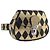 GUCCI Waist Bag Leather Gold Silver 605112