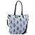 PRADA Tote Bag Nylon 2way Light Blue Silver