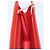 CHANEL Hologram Chain Shoulder Bag Vinyl Orange Silver CC - vista 19
