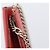 CHANEL Hologram Chain Shoulder Bag Vinyl Orange Silver CC - vista 8