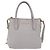 Miu Miu Hand Bag Leather 2way Gray Gold - vista 13