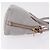 Miu Miu Hand Bag Leather 2way Gray Gold - vista 3