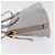 Miu Miu Hand Bag Leather 2way Gray Gold - vista 4