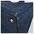 PRADA Canapa Hand Bag Denim 2way Blue Gold - vista 16