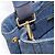 PRADA Canapa Hand Bag Denim 2way Blue Gold - vista 21