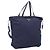 PRADA Tote Bag Nylon 2way Navy Silver