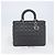 Christian Dior Lamb Skin Canage Lady Dior Hand Bag 2way Gray - vista 28
