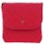 CHANEL Matelasse Chain Shoulder Pouch Cotton Red Gold CC - vista 13