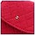 CHANEL Matelasse Chain Shoulder Pouch Cotton Red Gold CC - vista 19