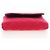CHANEL Matelasse Chain Shoulder Pouch Cotton Red Gold CC - vista 5