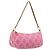 Céline CELINE Macadam Hand Bag Canvas Pink Gold Tone