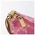Céline CELINE Macadam Hand Bag Canvas Pink Gold Tone - vista 10