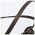 FENDI Pecan Tote Bag Canvas Black Khaki - vista 8