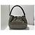 Christian Dior Borsa a tracolla Cannage Nylon Pelle Grigio Verde - vista 4