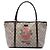 Tote Gucci Beige Medium GG Supreme Tattoo Heart Joy
