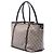 Tote Gucci Beige Medium GG Supreme Tattoo Heart Joy - vista 2