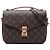 Louis Vuitton Brown Monogram Pochette Metis