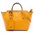 Borsa Mini Swing in pelle gialla Gucci