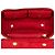 Custodia Gioielli Louis Vuitton Red Monogram Vernis - vista 4