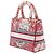 Dior Red DiorAmour Medium Embroidered Canvas Royale Lady D Lite - vista 2