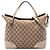 Borsa Tote Gucci Bree Fold Over Medium in tela GG beige