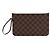 Pouch Louis Vuitton Brown Damier Ebene Neverfull MM