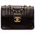 Chanel Brown Jumbo XL Vertical Quilt Lambskin Single Flap