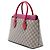 Borsa Satchel Gucci Beige GG Supreme Linea A - vista 2