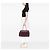 Gucci Soho Chain Shoulder in pelle metallizzata rossa - vista 6
