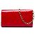 Portafoglio a catena Louis Vuitton Red Monogram Vernis