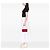 Portafoglio a catena Louis Vuitton Red Monogram Vernis - vista 5