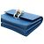 Prada Mini Borsa Crossbody Saffiano Blu con Chiusura a Vite - vista 9