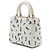 Dior White Medium Lambskin Floral Sequin Lady Dior - vista 2