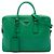 Borsa Business Prada in Saffiano Verde