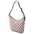 Borsa a tracolla Gucci in tela GG beige - vista 2