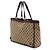 Gucci Abbey D Ring Tote aus beigem GG Canvas - Ansicht 2