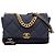 Chanel Blue Maxi Canvas 19 Flap - Ansicht 6