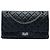 Chanel Black Quilted Aged Calfskin Reissue 2.55 Double Flap 226