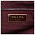 Borsa Satchel Prada in Tessuto con rifiniture in Saffiano rosso - vista 5