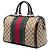 Borsa Boston Gucci Beige Medium GG Canvas Web Joy - vista 2
