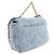 Chanel Blue Medium Tweed 19 Flap - vista 3