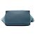 Trapèze Céline Borsa Trapeze Celine Blu in pelle di vitello drummed e camoscio Large - vista 3