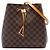 Néonoé Louis Vuitton Brown Damier Ebene Neonoe MM
